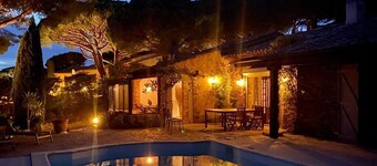 Sainte Maxime - Charming villa, 4 - 10 pers. Swimming pool and breathtaking sea view