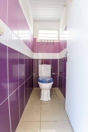 Douche, serviettes fournies