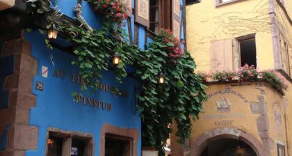 A L' ANCIENNE HUILERIE***Logis de charme dans les REMPARTS de RIQUEWIHR.
