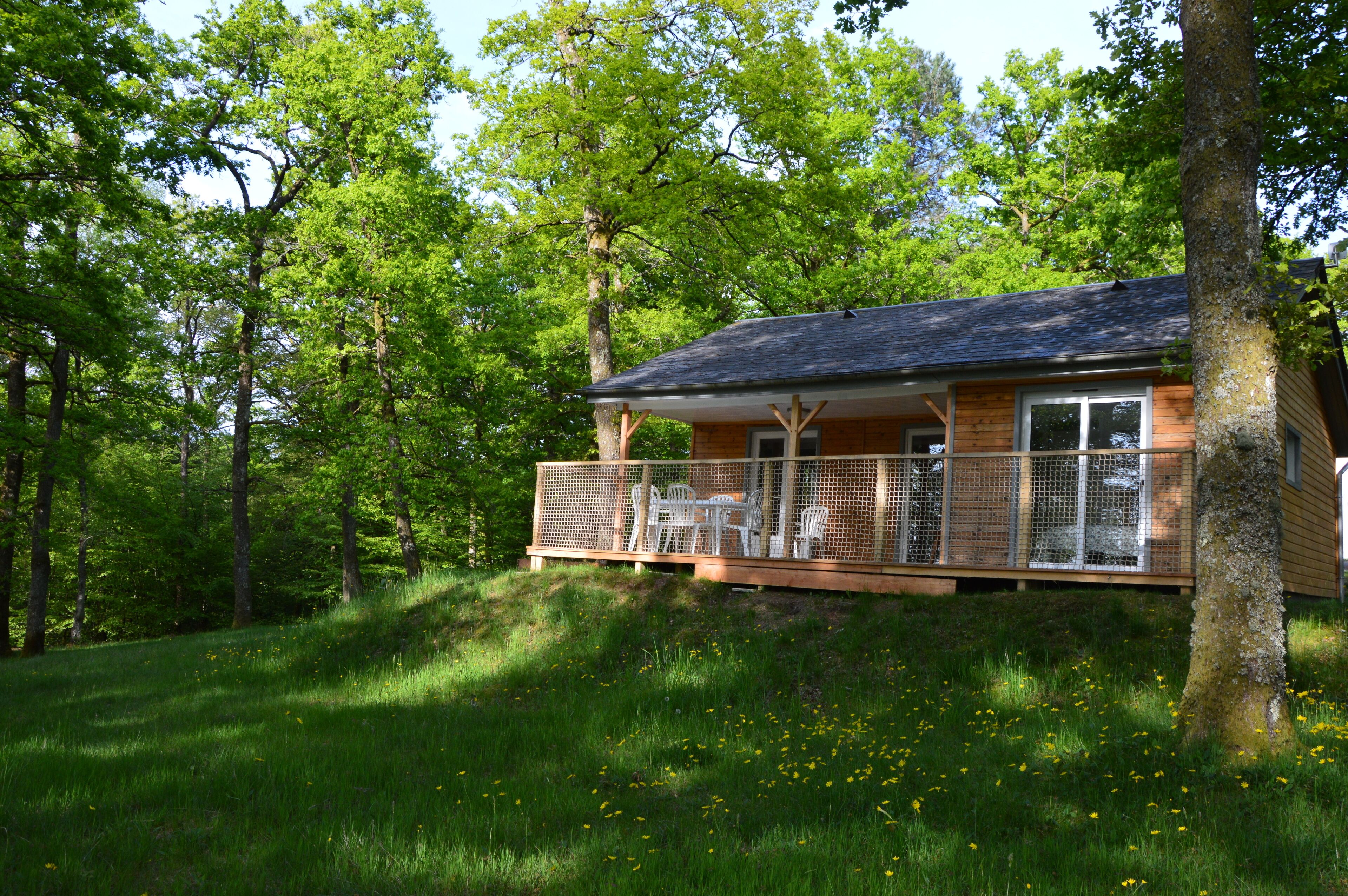 Chalet "Carpe Diem" 70 m² wilderness-Corrèze Dordogne