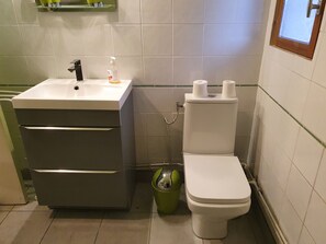 Shower, hair dryer, towels - Comfortable house sleeps 8, private pool & jacuzzi, view of nature and animals (Savigny-Poil-Fol)