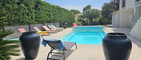 Piscine chauffée