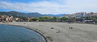 4-star apartment in Banyuls! Duplex with amazing terraces. Beach 2 minutes away!