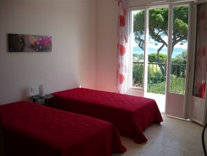 2 chambres, fer et planche à repasser, Wi-Fi