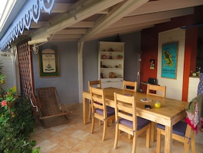 Restauration en plein air