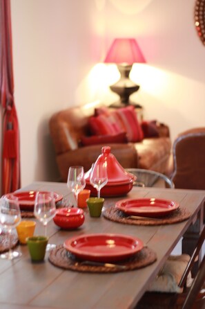 Interior - MAS IN CALM WITHOUT OPPOSITE A 300 METERS OF THE HEATED POOL RIVER 8x4 (Labeaume)