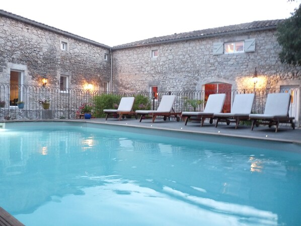 Piscine chauffée