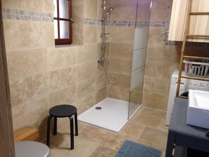 Shower, hair dryer
