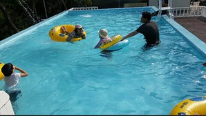 Seasonal outdoor pool - Bada Jeungwon Pension (Taean)