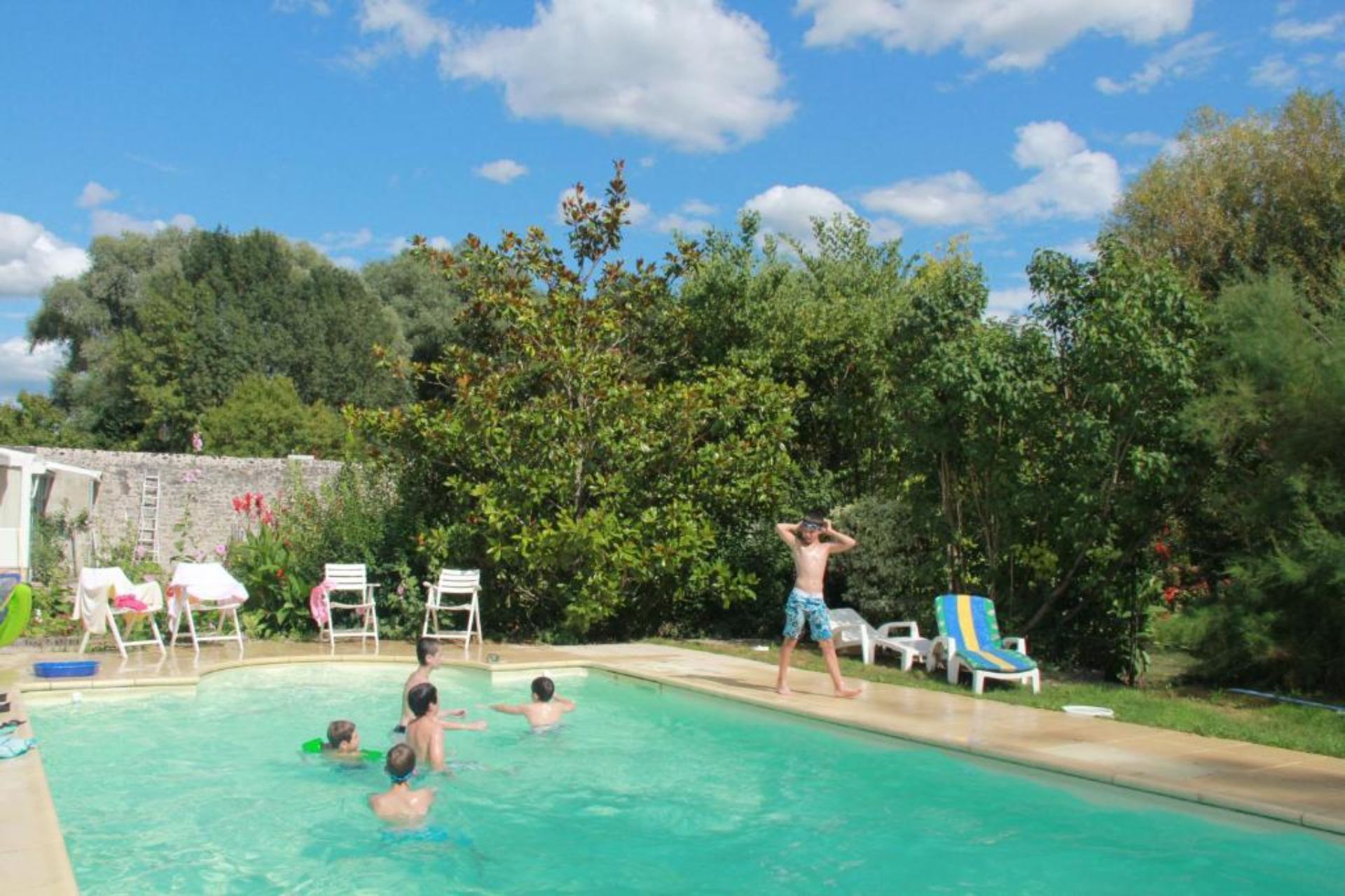 Piscine chauffée