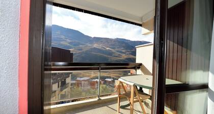 Location appart Pieds de pistes 2piĂšces28 mÂČ5pers Reberty 1850 chambre sĂ©parĂ©e