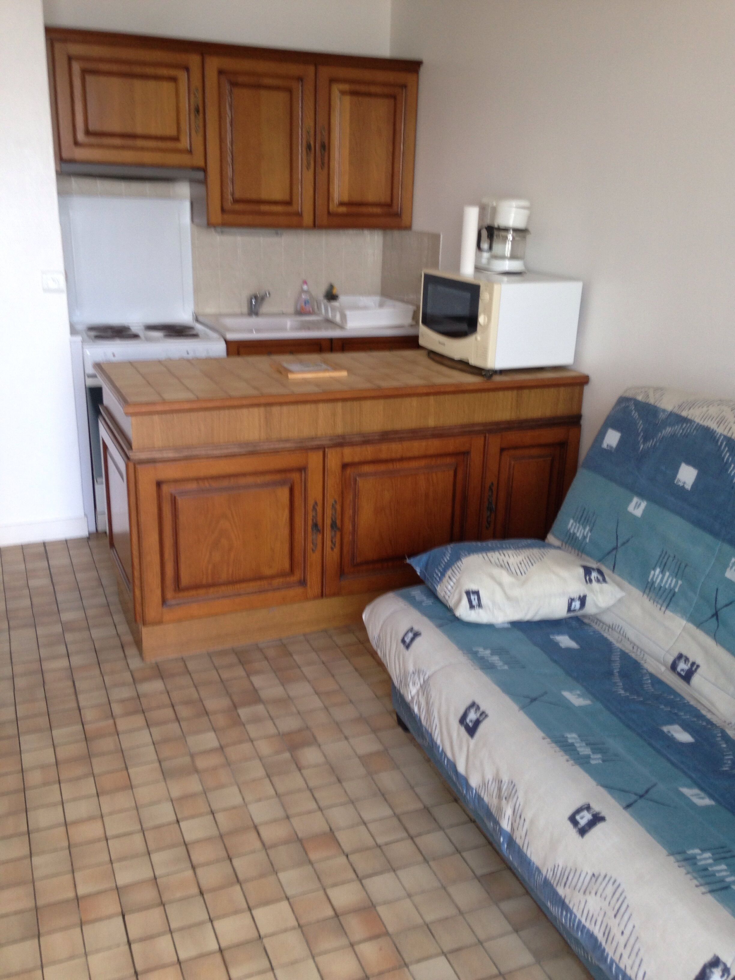 F2 + GARDEN - 4/5 PEOPLE, FACING AND DIRECT ACCESS TO THE SEA (week and W-End)