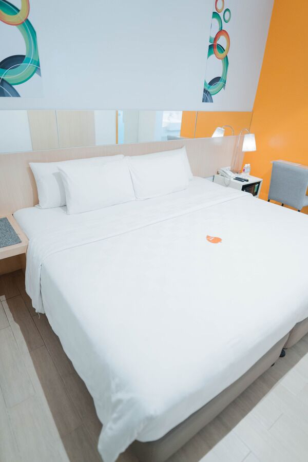 Dobbeltrom – superior, 1 kingsize-seng | Bad | Dusj, regndusjhode, toalettartikler (inkludert) og hårføner