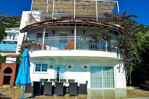 Fassade der Unterkunft