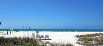 Pure Beachfront! Exceeds expectations! Private stairs to pool & beach. 2 decks!