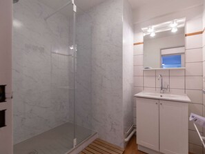 Bathroom - Charming 4-person apartment, 2 bedrooms facing La Mongie slopes (La Mongie)