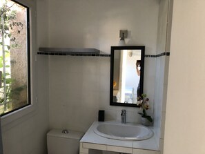 Regadera y secadora de cabello 