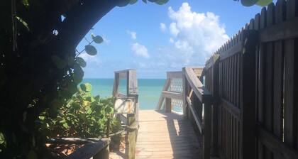 Vues sur l'ocĂ©an, maison isolĂ©e de 3 Ă©tages sur un terrain de forĂȘt de palmiers de 1/2 acre