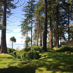 Property grounds - Secluded location, private Beach Access, water views, sleeps 6 (Port Angeles)