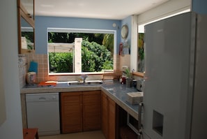 KĂŒhlschrank, Mikrowelle, Herdplatte, GeschirrspĂŒler