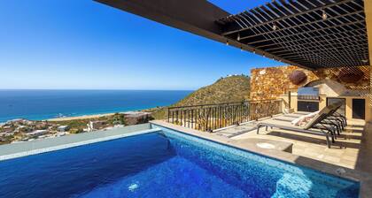 6 BR vue de la maison du Pacifique Ă  10 minutes de Cabo Beach & Marina