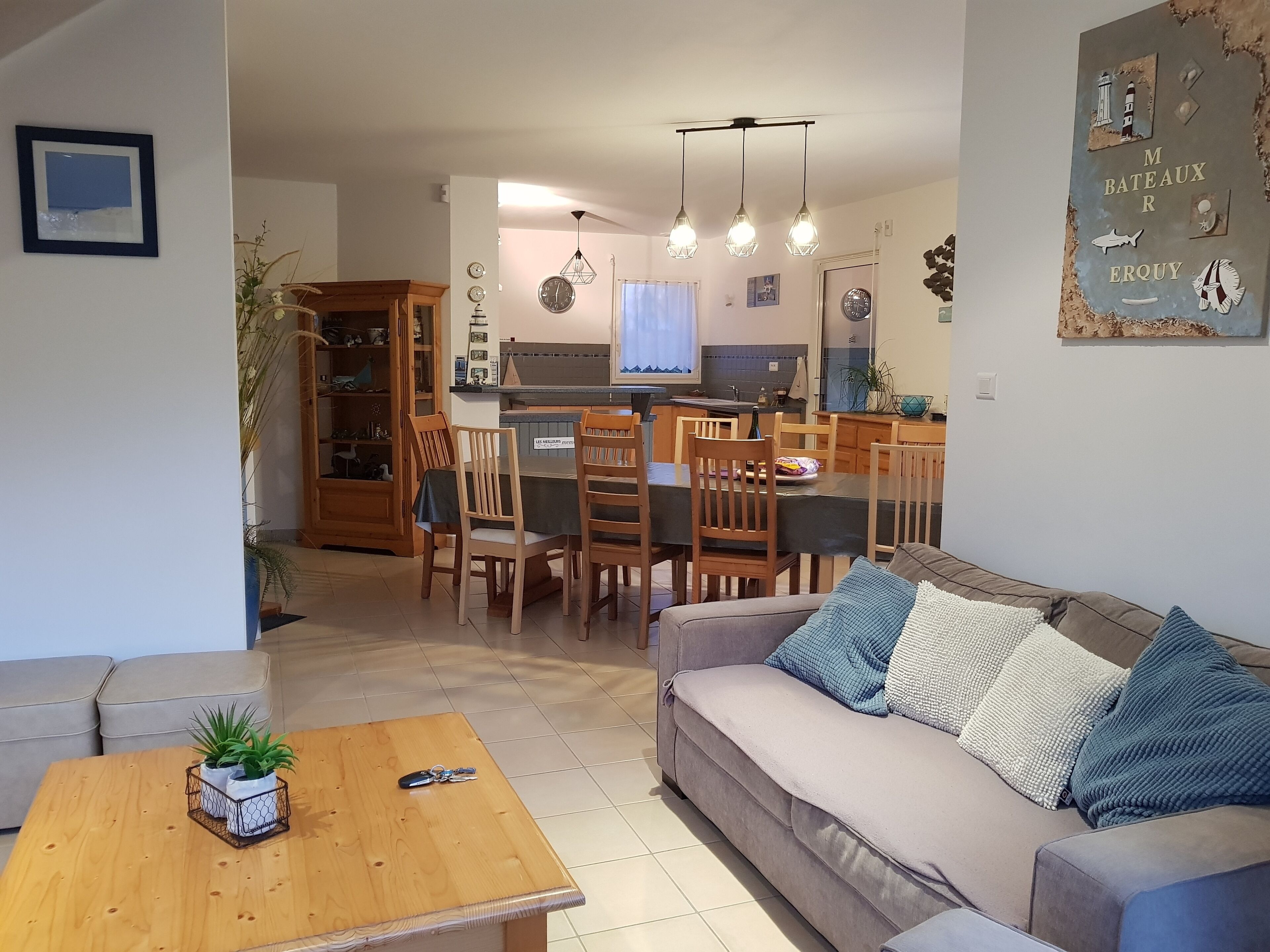 Holiday house, 500m from the sea with garden & terrace, ERQUY