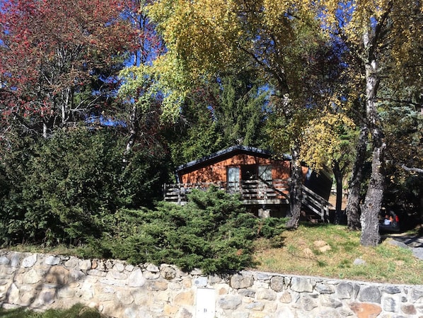 Chalet vue d'ensemble été