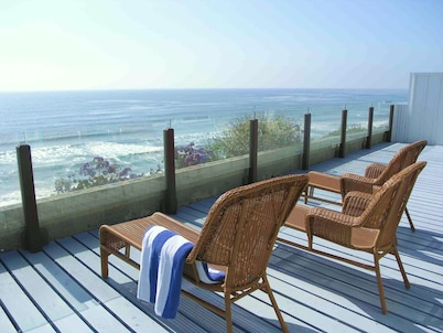 Oceanfront 4Br House, Indoor Heated Pool, Sleeps 8-10