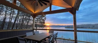 Deerfield Lakefront Home. Most expansive unobstructed view on all of Norris Lake