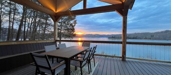 Deerfield Lakefront Home. Most expansive unobstructed view on all of Norris Lake