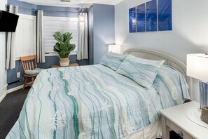 1 bedroom, WiFi, bed sheets, wheelchair access