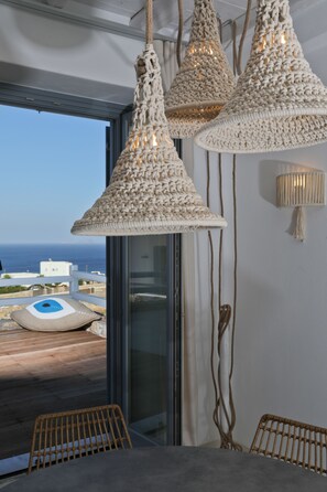Villa, 5 Bedrooms, Private Pool | View from room - Villa Moonflower (Mykonos)