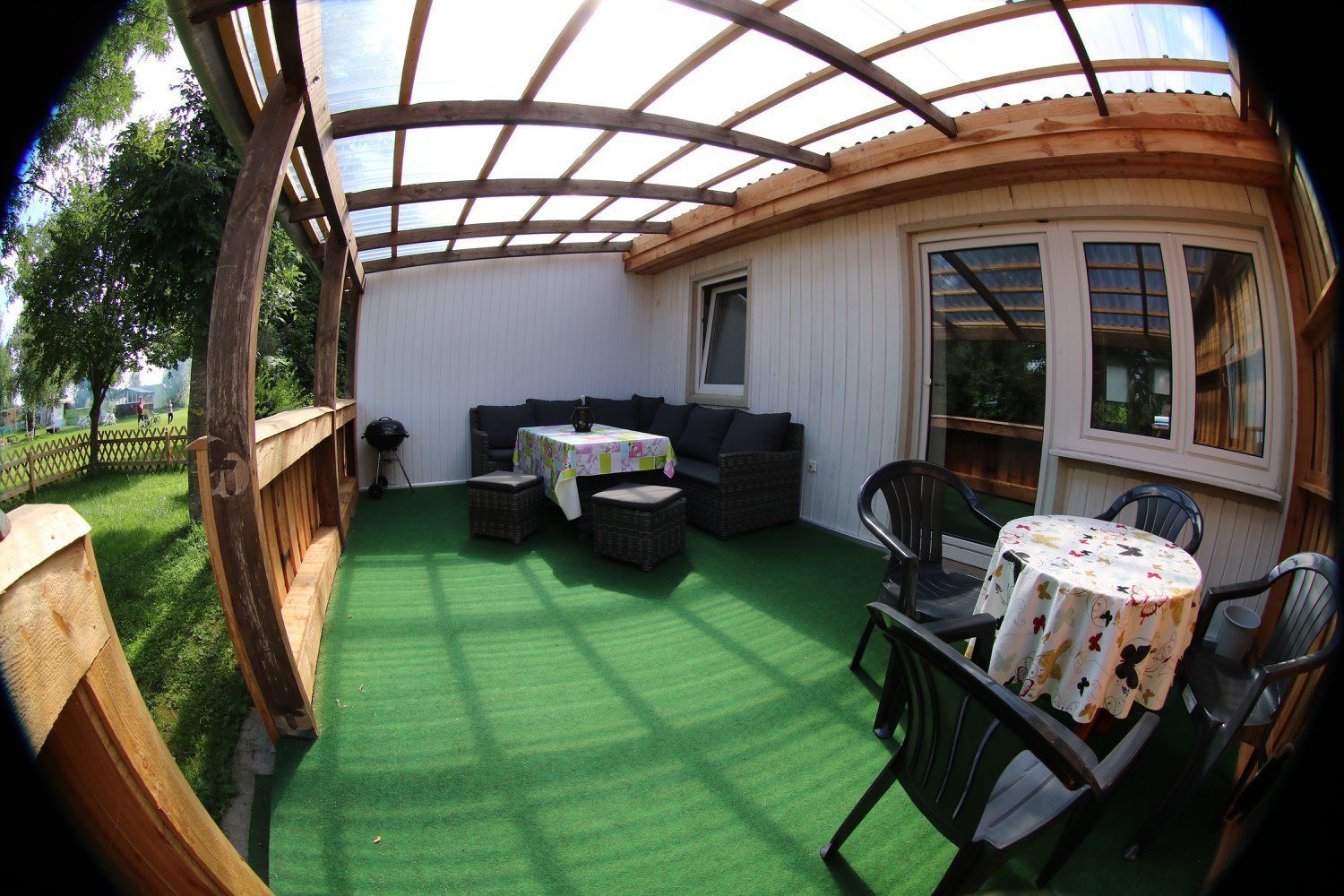 Ferienhaus (inkl. Reinigungsgebühr 40 EUR) | Terrasse/Patio