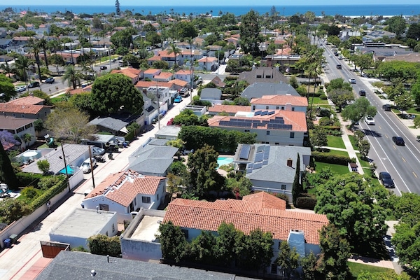 Just about six blocks from America's #1 beach, according to Dr. Beach in 2012.