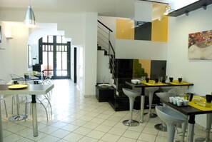 Interior entrance