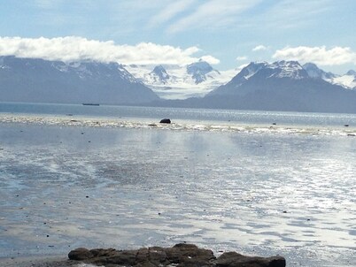 Beautiful Homer Beachside Cabins with room to park your boat