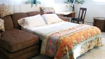Iron/ironing board, WiFi, bed sheets