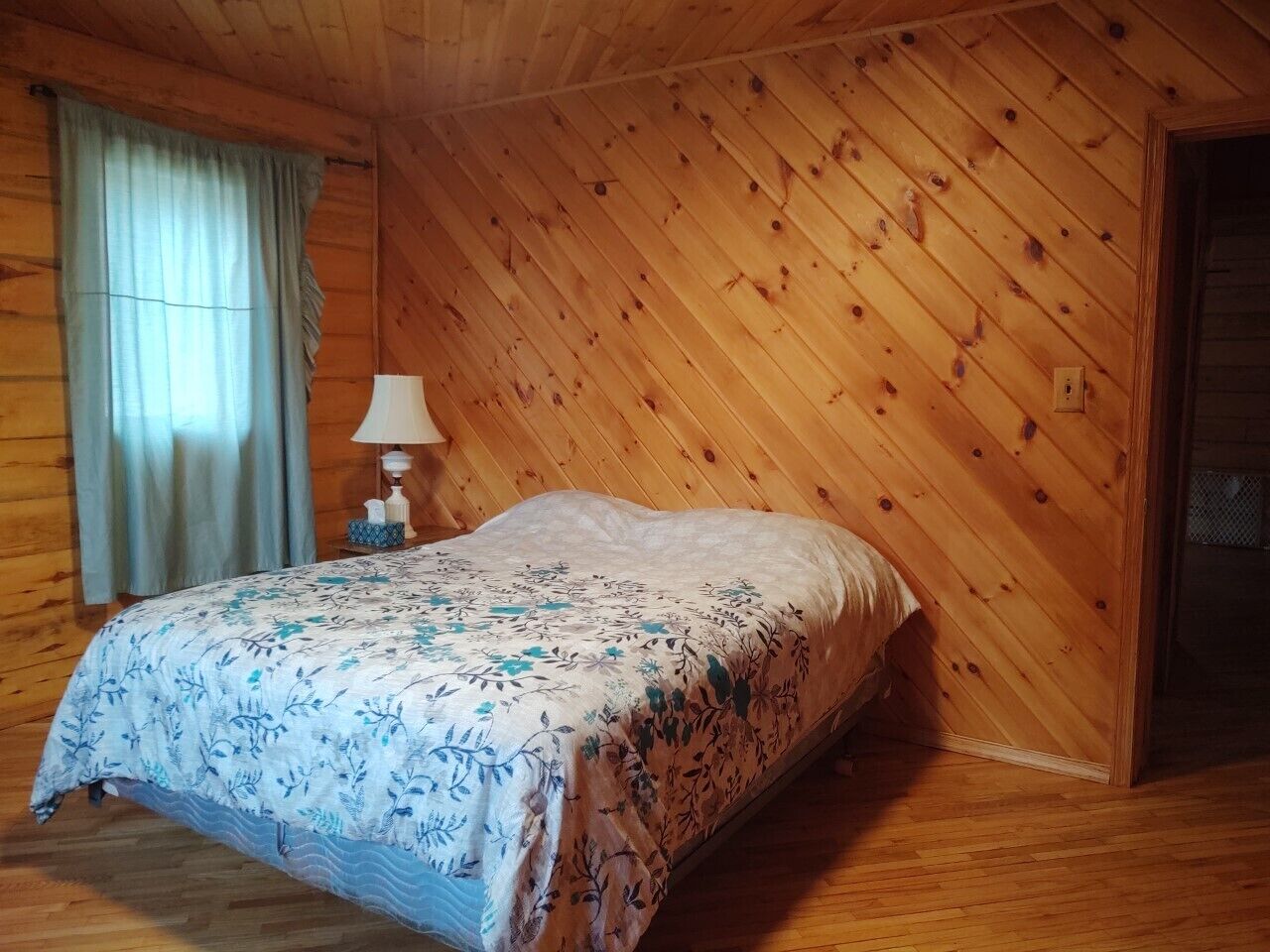 Secluded 3 bedroom Log Lodge Home w/trails & Private Lake and Pond 