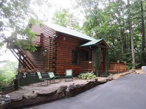 Exterior - Entire cabin for rent, 30-day minimum stay.   (Clayton)