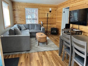 スマートテレビ、暖炉