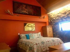 1 dormitorio, tabla de planchar con plancha, wifi y ropa de cama