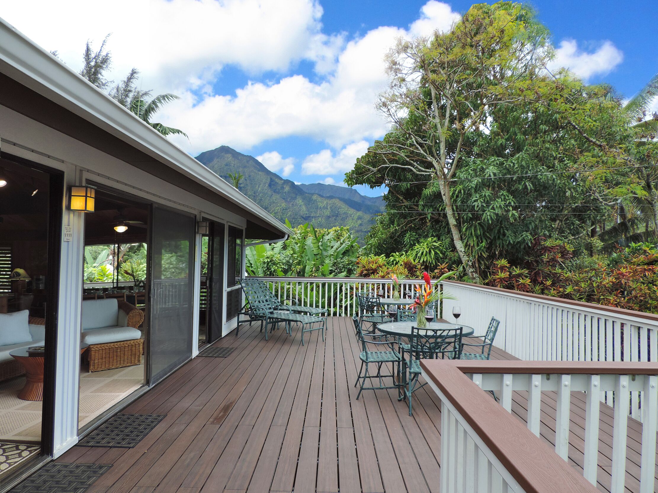 "Paulele Beach House" Perfect Hanalei location & great views