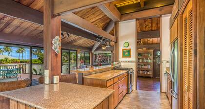 "Paulele Beach House" Perfect Hanalei location & great views