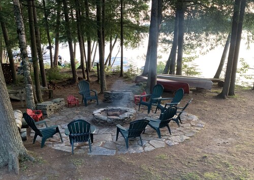 Camp Pinecone--Waterfront Home on Upper Saranac Lake