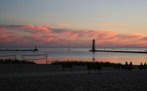 إطلالة على البحر/الشاطئ