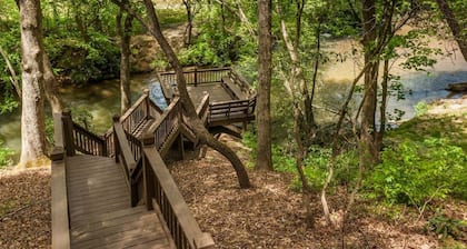 Dancing Waters - River Front, Fishing, Game Room