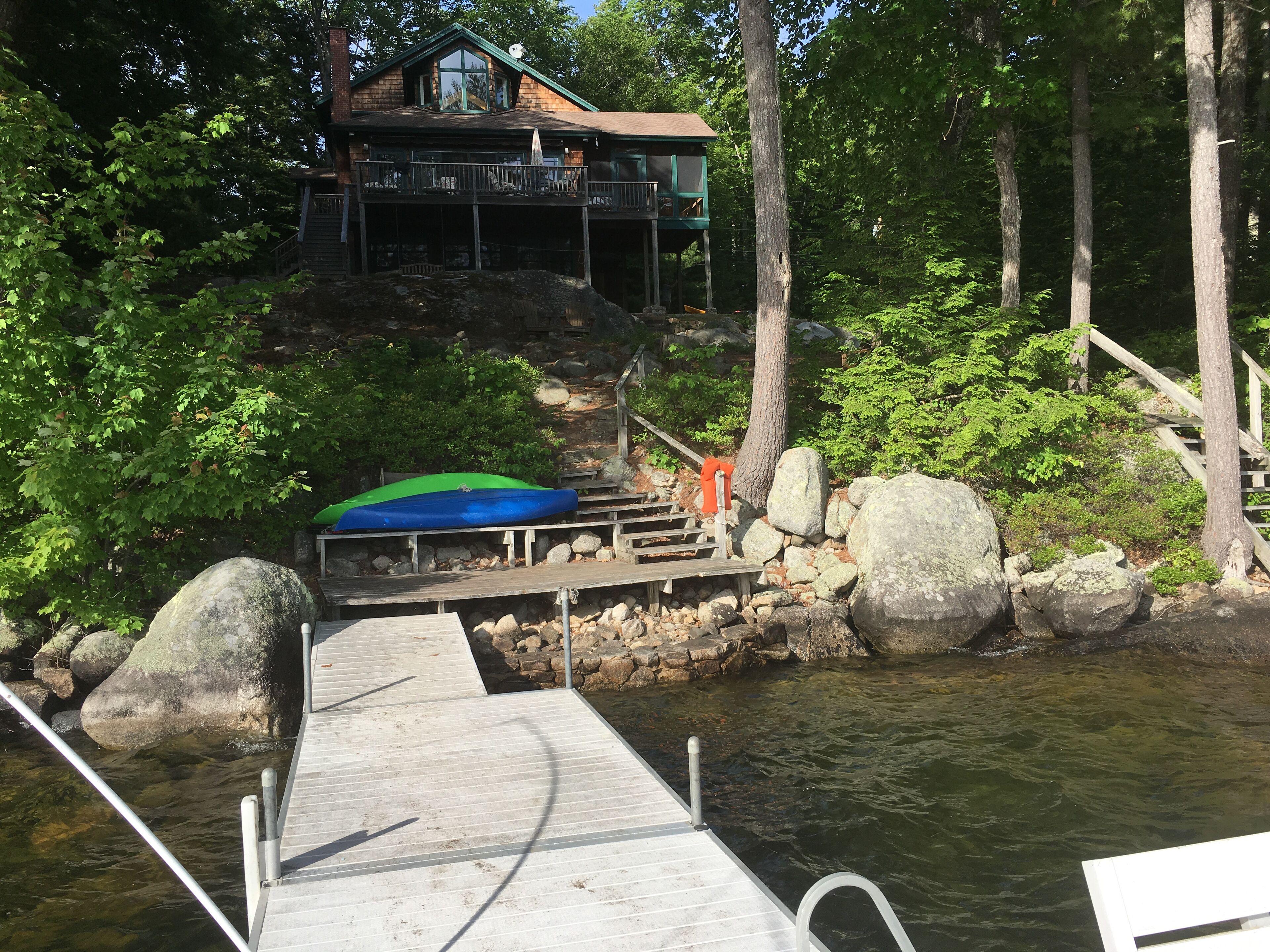 Gorgeous lakefront home on Sebago Lake!