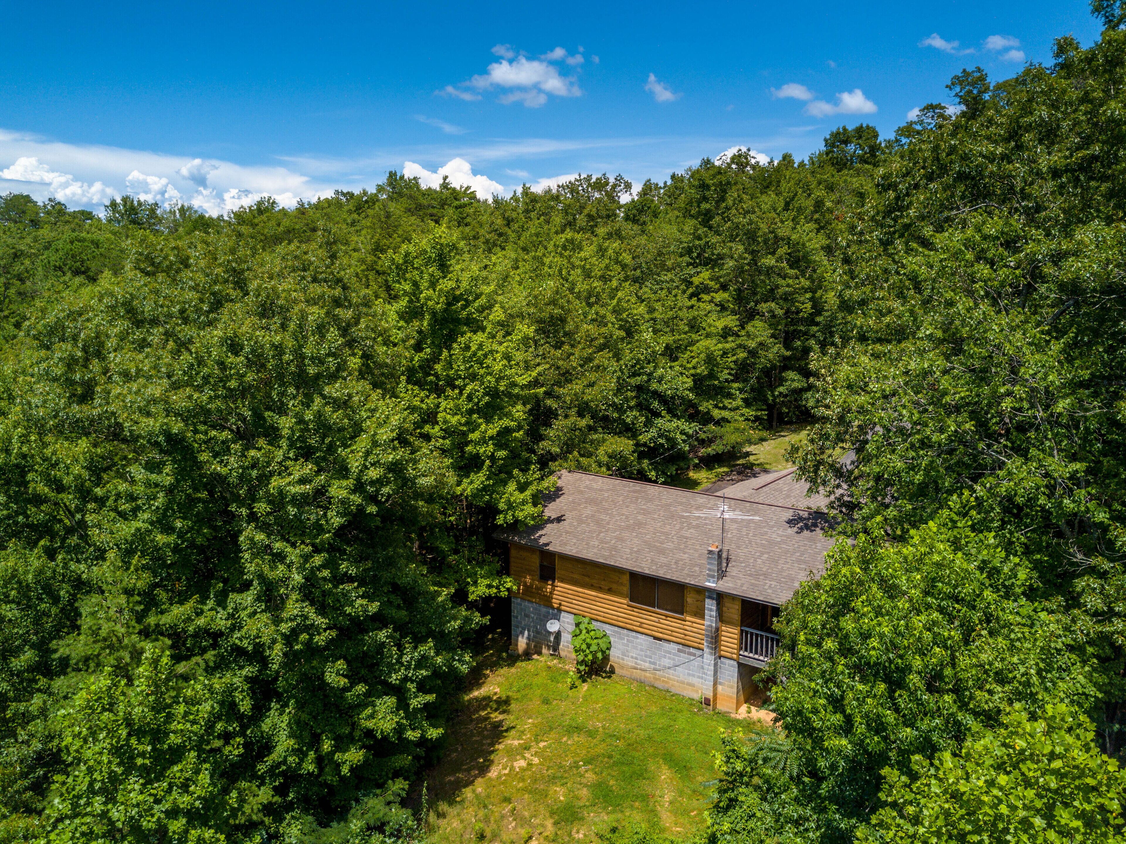 Gatlinburg Cabin "Lakeview" - Arial view