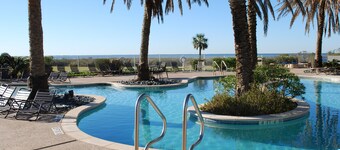Beachfront at Pointe West. Walk to the beach, the club and all the amenities.
