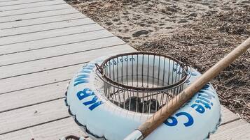 Liggestole, badehåndklæder